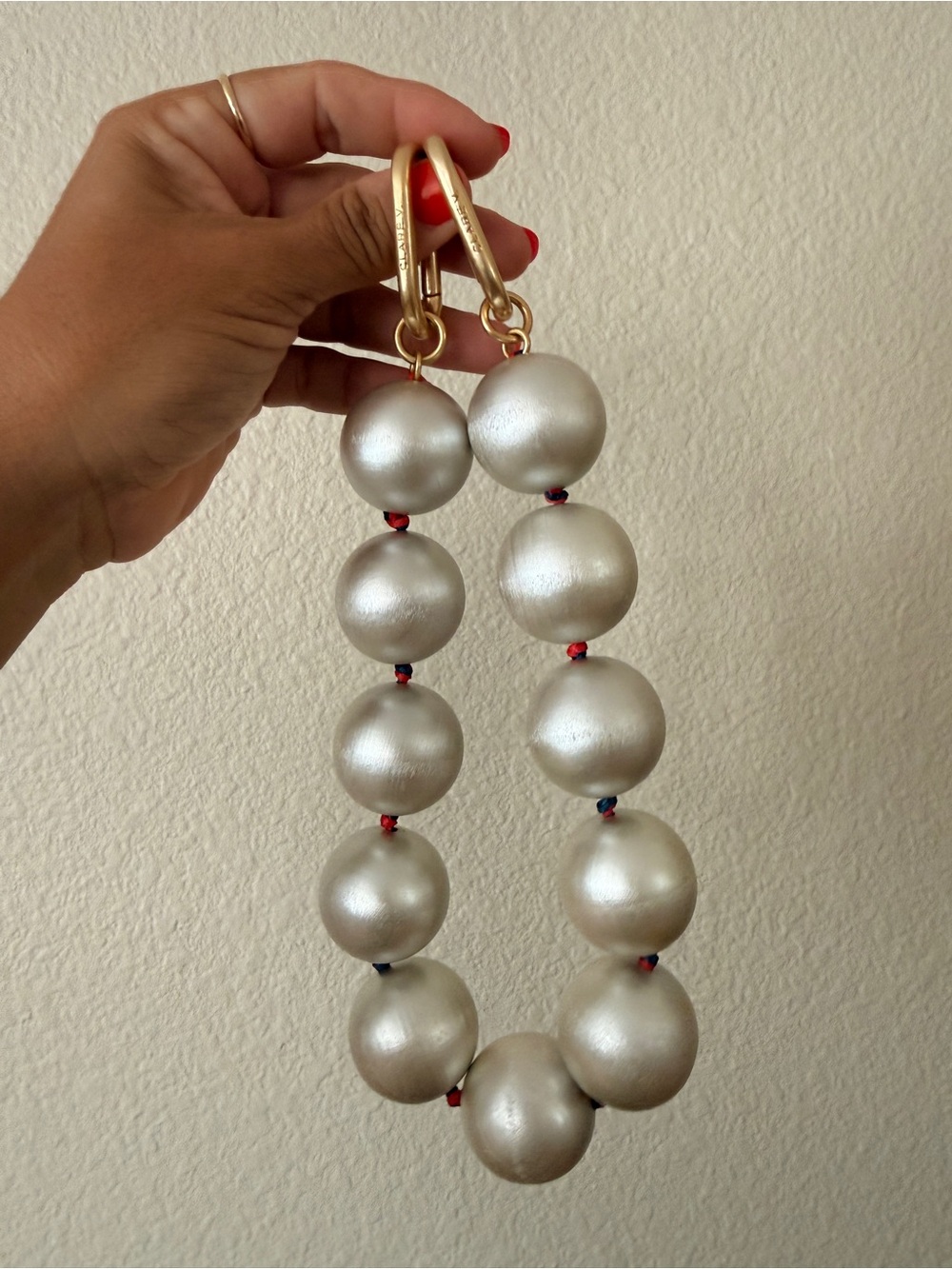 Clare V Pearl Shortie Strap - Picture 3 of 4